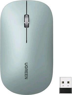 Produktbild Ugreen Wireless Mouse MU001 (Green) (Kabellos)