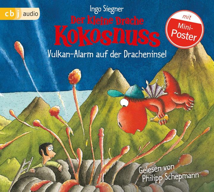 Produktbild Der kleine Drache Kokosnuss - Vulkan-Alarm auf der Dracheninsel (Ingo Siegner, Philipp Schepmann, Deutsch)
