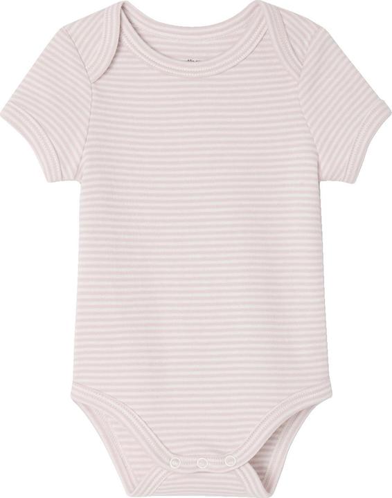 Produktbild Vertbaudet Bio-Kollektion: 5er-Pack Baby Bodys mit kurzen Ärmeln, Hase & Blumen (86)