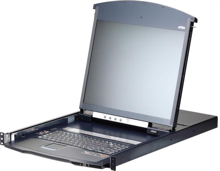Immagine prodotto Aten KL1116VN Switch KVM over IP Cat.5 UK a 16 porte, 19" LCD, doppia guida, layout UK