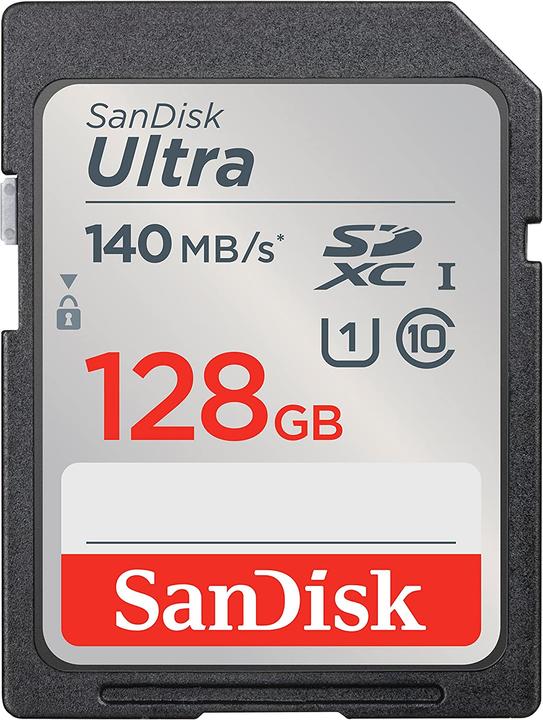 SanDisk Ultra (128 Go, SDXC, U1, UHS-I)