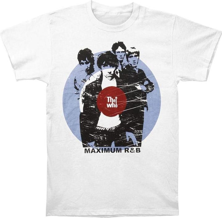 Actual product image The Who Unisex Adult Maximum R&B Cotton T-Shirt (L)