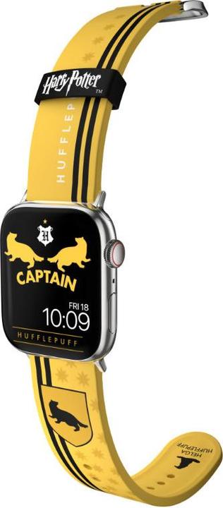 Produktbild Moby Fox Harry Potter bracelet pour smartwatch House Pride II - Hufflepuff (Schweiss- und UV-beständig, Hochwertiges Silikon)