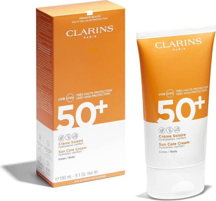 Actual product image Clarins Crème Solaire (Suntan cream, SPF 50+, 150 ml, 199 g)
