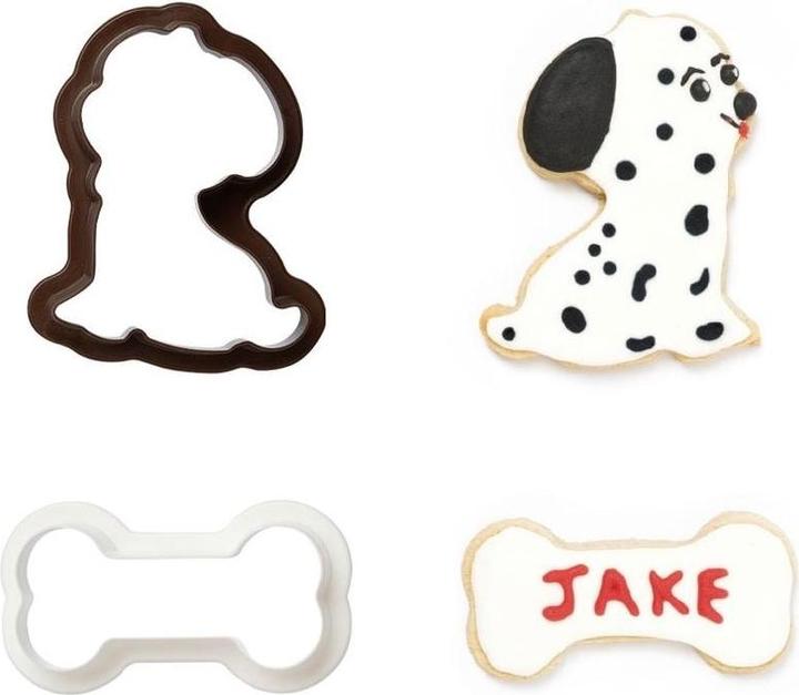 Image du produit Decora Emporte-pièce - Chien et os (2pcs)
