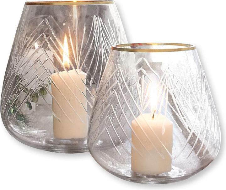 Actual product image Loberon Lantern set of 2 Teréla (2 x, 20 x 21 cm)