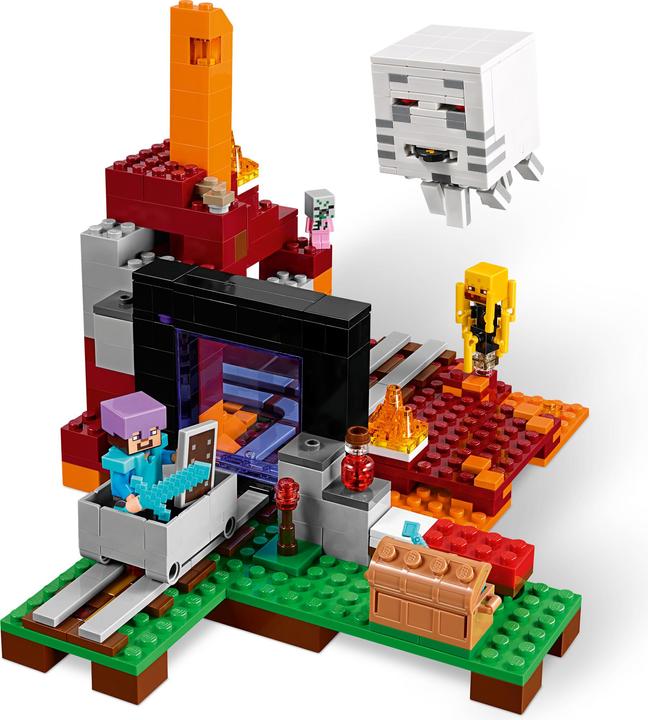 Produktbild LEGO Netherportal (21143, LEGO Minecraft)
