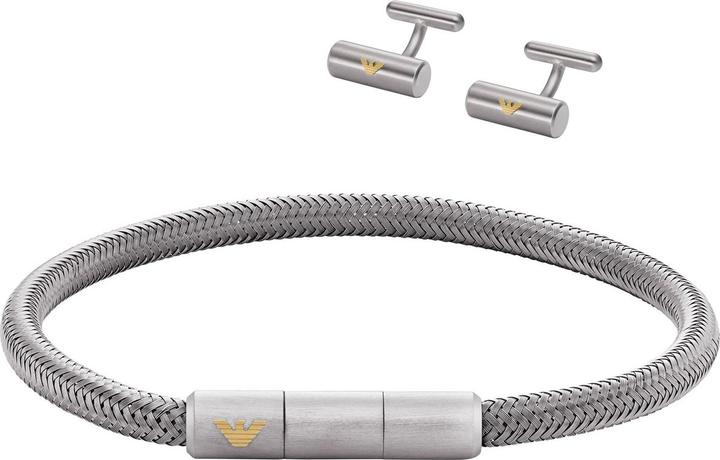 Emporio Armani Eagle Logo Set (20.50 cm, Edelstahl)