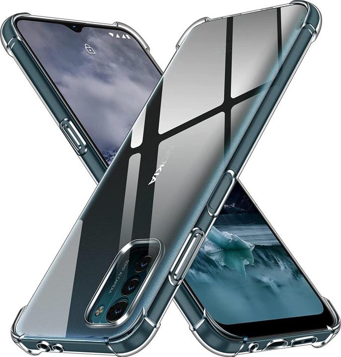 Actual product image Screenguard Crystal Soft Airbag Bumper (Nokia G21)