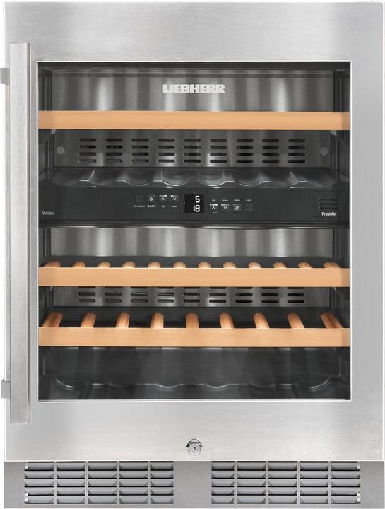 Actual product image Liebherr UWTes 1672 Vinidor wine cooler with compressor Integrated 34 bottle(s)