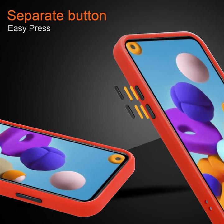 Actual product image Cadorabo Hybrid Matt Cover (Samsung Galaxy A21)