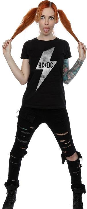 Produktbild AC/DC Lightning Bolt TShirt aus Baumwolle (M)