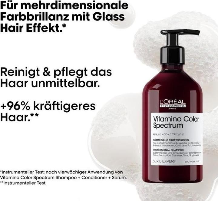 Actual product image L'Oréal Professionnel Vitamino Colour Spectrum (500 ml, Liquid shampoo)