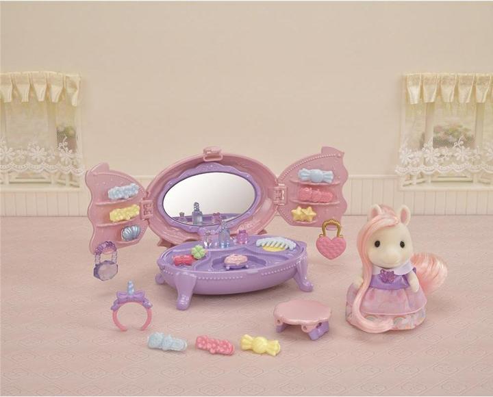 Produktbild Sylvanian Families Schminkkommode mit Pony Figur