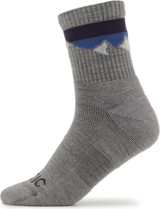 Stoic Merino Quarter Tech Rib Mountains Socks