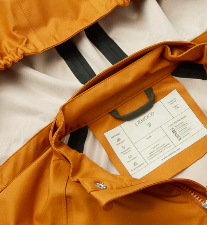Produktbild Liewood teiliges Regenset Parker Junior Mustard (104)