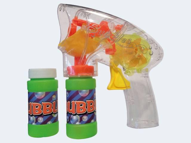Gebro Toys Bubble Gun soap bubble gun, no batteries required