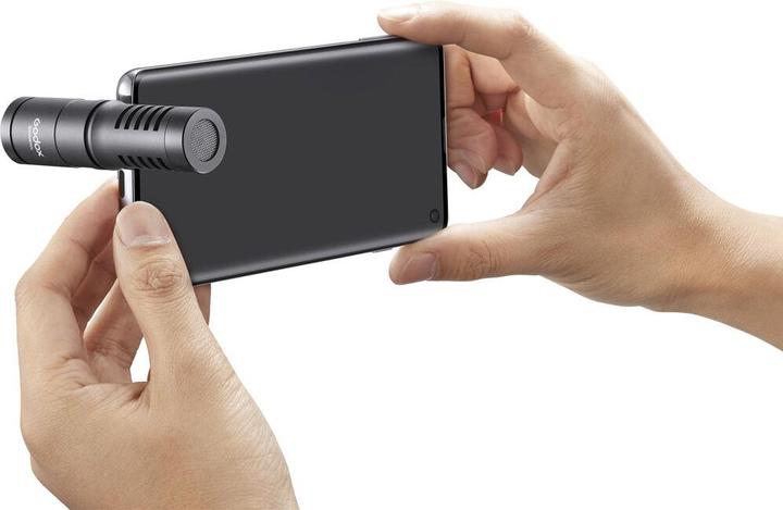 Produktbild Godox Kompaktes Richtmikrofon mit 3,5 mm TRRS Anschluss