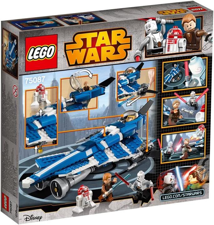 Actual product image LEGO Anakin's Custom Jedi Starfighter (75087, LEGO Star Wars)