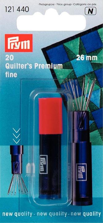 Actual product image Prym Quilting sewing needles, silver 0.60 x 26 mm