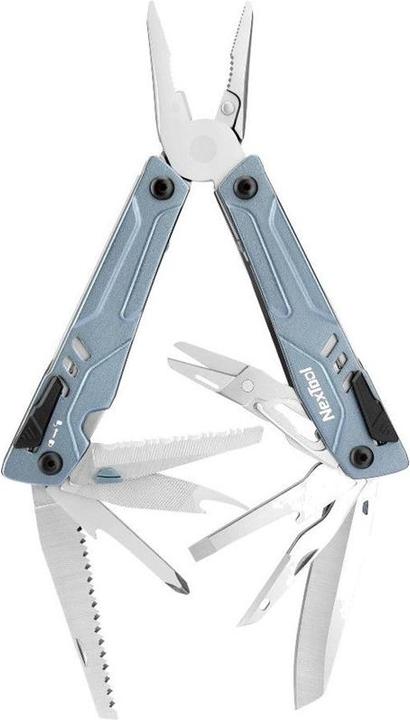 Actual product image NexTool Multitool NE20045 15 in 1 + bit set (blue) (15 Functions)