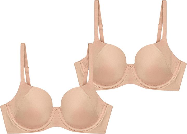Produktbild Triumph Bügel-BH Body Make-up Soft Touch (75 C, 2er Pack)