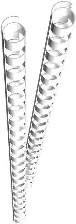 Nutritional values and ingredients Genie 12377 Plastic binding spines (DIN A4 size suitable for all binding machines 8 mm) 10 pieces white