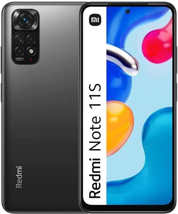 Actual product image Xiaomi Redmi Note 11S (128 GB, Graphite gray, 6.43", Dual SIM, 108 Mpx, 4G)