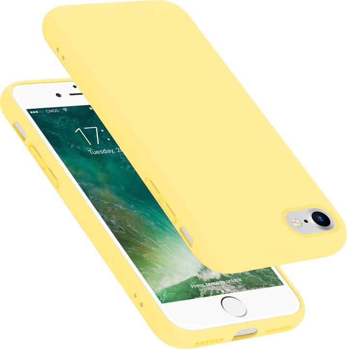 Actual product image Cadorabo TPU Liquid Silicone Case Cover (Apple iPhone 7, Apple iPhone SE (2nd Gen))