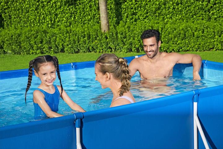 Actual product image Bestway Swimming Pool Steel Pro Rectangular (300 x 201 x 66 cm)