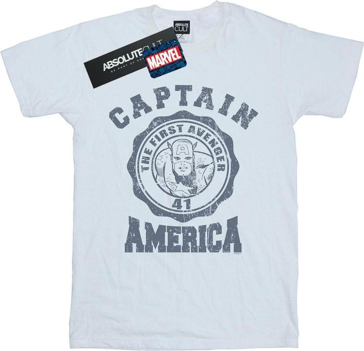 Captain America Collegiate TShirt (5XL)
