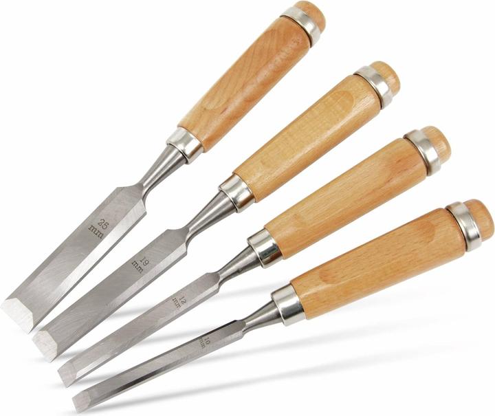 Produktbild Masterproof Stechbeitel-Satz, 4-teilig nach DIN 5154 (24 mm)