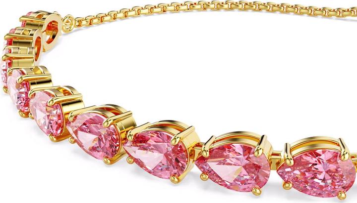 Immagine prodotto Swarovski Matrix Armband Tropfenschliff Rosa Gold (24 cm, Metallo Swarovski)