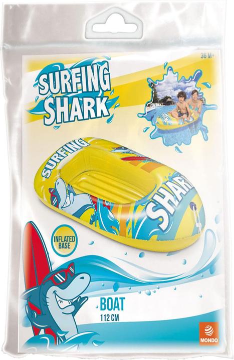 Mondo Opblaasboot Surfhaai, 112cm (112 cm)