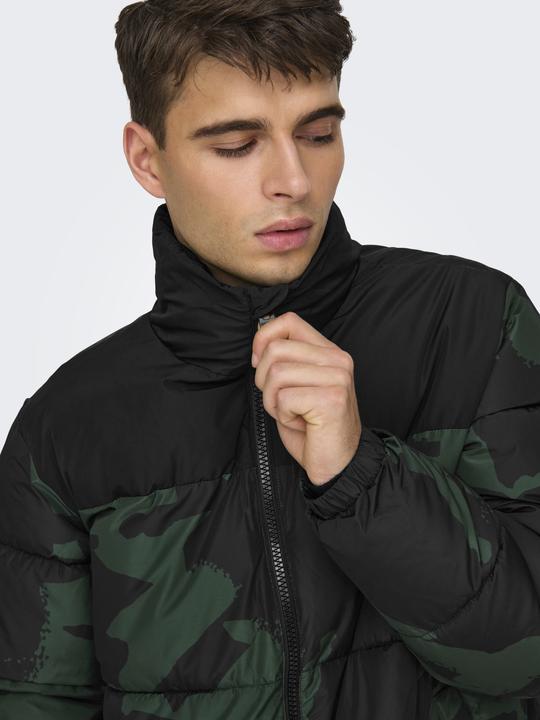 Actual product image Only & Sons Stand-up collar Elasticated cuffs Jacket Down jacket (L)