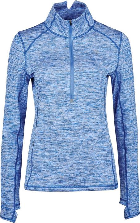 Actual product image Dublin Violet half zip long sleeve top (XXS)