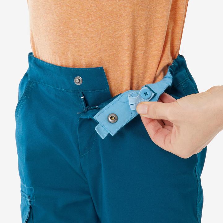 Produktbild Quechua Wandershorts MH500 Kinder Grösse 92–122 blau (92, 94, 96, 98, 102, 104, 106, 110, 116, 122, 115 A, 120 B, 95 A, 105 A, 100 A)