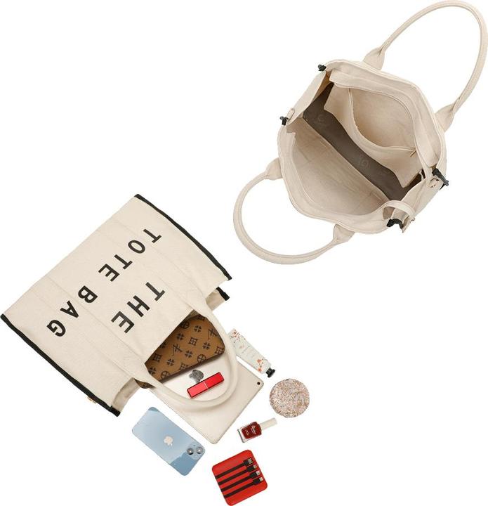 Actual product image Gallantry The Totebag fabric handbag size L (5 l)