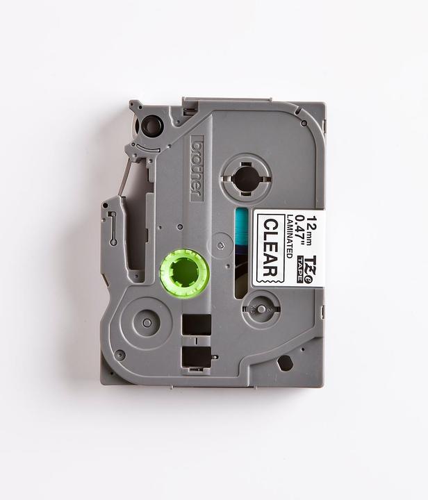 Actual product image Brother TZe-131 (1.20 cm, Black, Transparent)