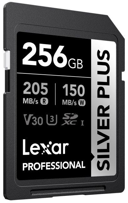 Produktbild Lexar SILVER Plus UHS-I SDXC 256GB (256 GB, SDXC, U3, UHS-I)