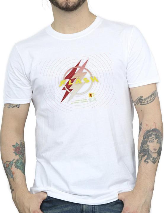 Image du produit - T-shirt THE FLASH LIGHTNING LOGO - Homme (4XL)