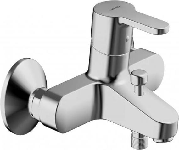 Produktbild Hansa Armaturen GmbH Einhandmischer Wanne Hansaprimo für Wandaufbau, mit Umstellung chrom