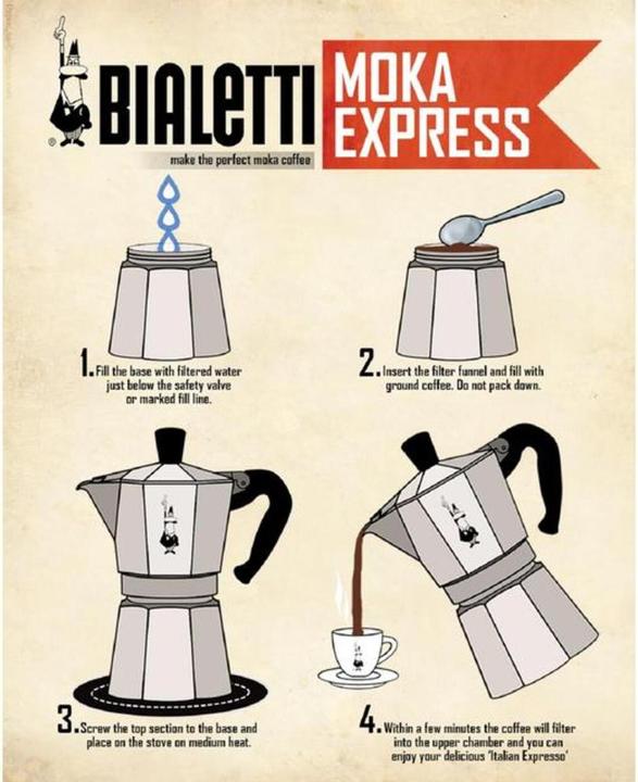 Actual product image Bialetti Moka Express (2 T.)