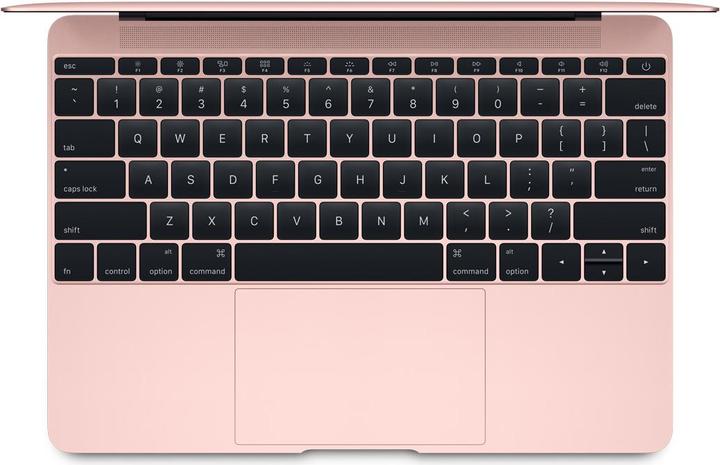 Produktbild Apple MacBook Rose Gold (12", Intel Core M3, 8 GB, 256 GB, CH)
