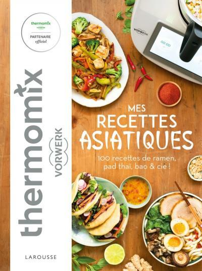 Immagine prodotto Larousse pratique Mes recettes asiatiques : 100 recettes de ramen, pad thaï & cie! (Francese, Collettività, 2024)
