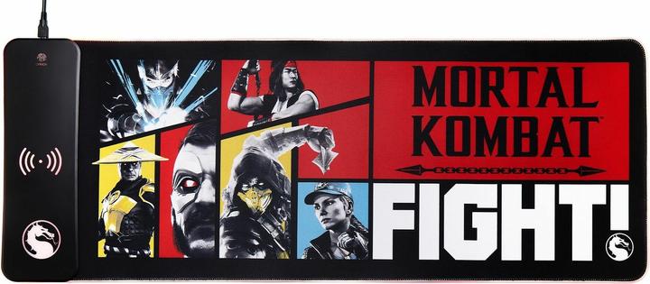Numskull Mortal Kombat : Tapis de souris XXL + chargeur mobile (XXL)
