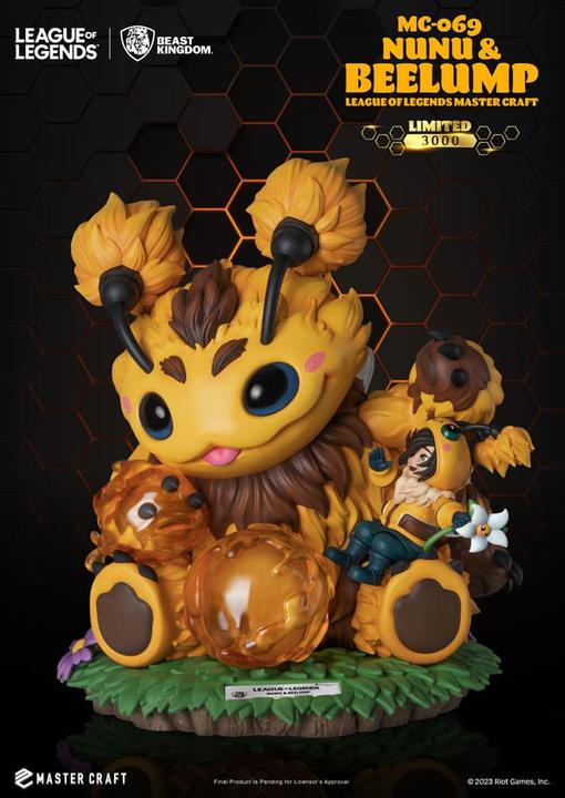 Immagine prodotto Beast Kingdom LEAGUE OF LEGENDS - Nunu e Beelump - Statuetta Master Craft 35 cm