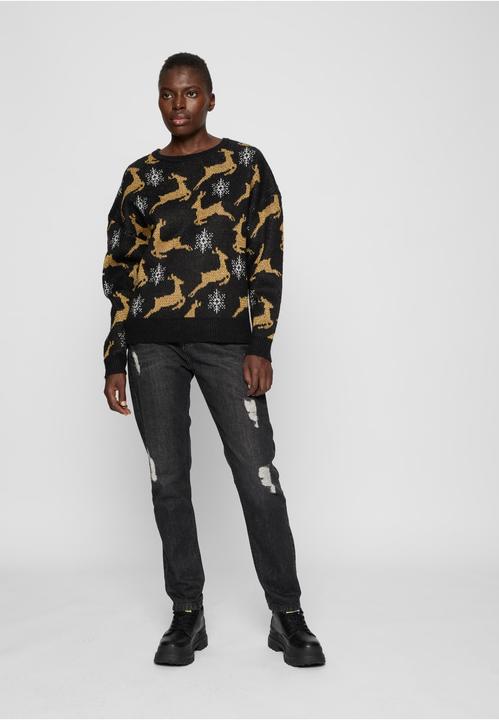 Image du produit Urban Classics Pull de Noël surdimensionné pour femmes (M)