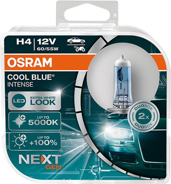 Image du produit Osram Lampe pour phare H4 60/55W 12V 64210 CBN COOL BLUE (H4)