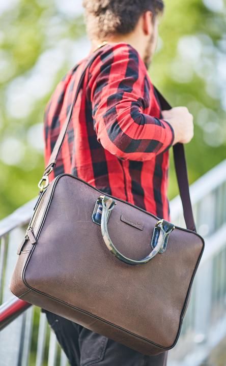 Image du produit Packenger Pochette en cuir (15", Universel)